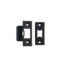 CARLISLE BRASS FSF5009MB FOREND STRIKE & FIXING PACK TO SUIT HEAVY DUTY TUBULAR LATCH - PACK