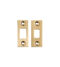CARLISLE BRASS FSF5010SB FOREND STRIKE & FIXING PACK TO SUIT HEAVY DUTY TUBULAR DEADBOLT - PACK
