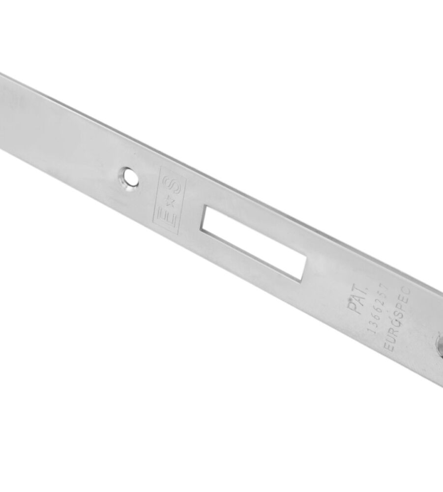 CARLISLE BRASS FSF5015BSS/R FOREND STRIKE & FIXING PACK TO SUIT DIN EURO DEADLOCK (SECURITY) RADIUS - PACK