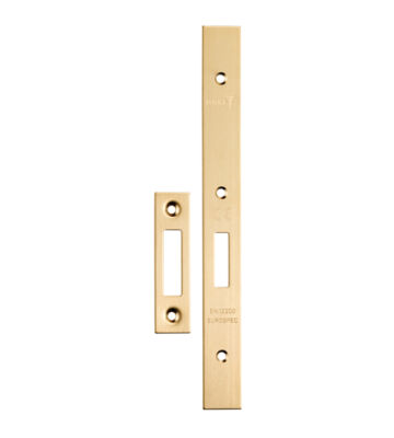 Carlisle Brass FSF5015SB Forend Strike & Fixing Pack To Suit Din Euro Deadlock (Security) – Pack