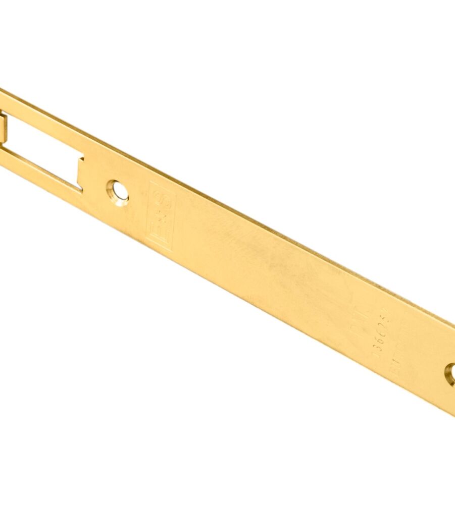 CARLISLE BRASS FSF5016PVD FOREND STRIKE & FIXING PACK TO SUIT DIN LATCH (SECURITY) - PACK