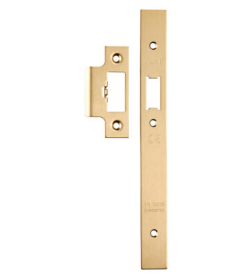 Carlisle Brass FSF5016SB Forend Strike & Fixing Pack To Suit Din Latch (Security) – Pack