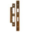 CARLISLE BRASS FSF5017AB FOREND STRIKE & FIXING PACK TO SUIT DIN EURO SASH/BATHROOM LOCK (SECURITY)  - PACK
