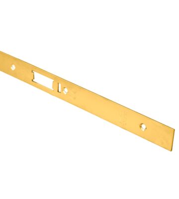 Carlisle Brass FSF5031PVD Forend Strike & Fixing Pack To Suit Din Anti Thrust Night Latch -(Security) – Pack