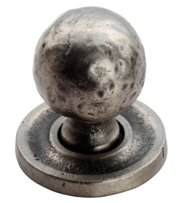 Carlisle Brass FTD1078BPE Ftd Hammered Ball Knob (32mm) On Rose (37mm) 37 ( 32 )