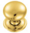 CARLISLE BRASS FTD1265C FTD HOLLOW VICTORIAN KNOB 38MM 38 ( 37 )