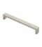 CARLISLE BRASS FTD2550DSS FTD RECTANGULAR SECTION D HANDLE 192MM C/C 192 ( 200 )