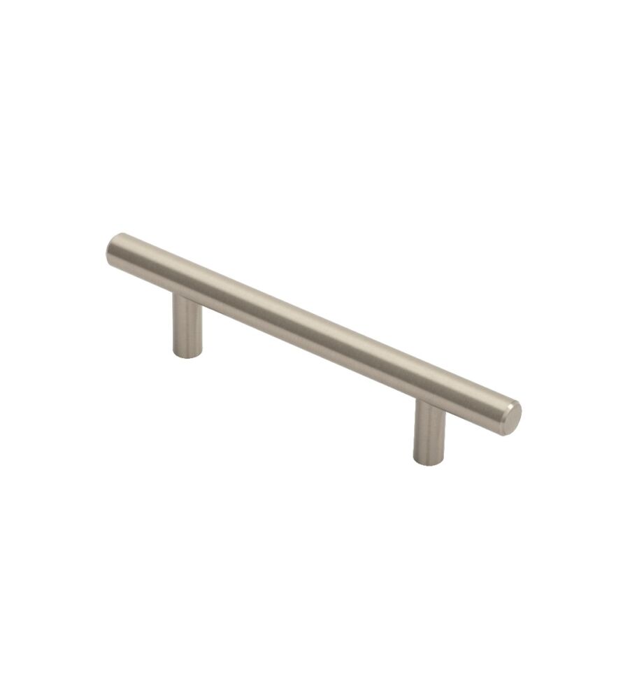 CARLISLE BRASS FTD445ASN FTD 12MM STEEL T- BAR HANDLE 96MM C/C 96 ( 156 )