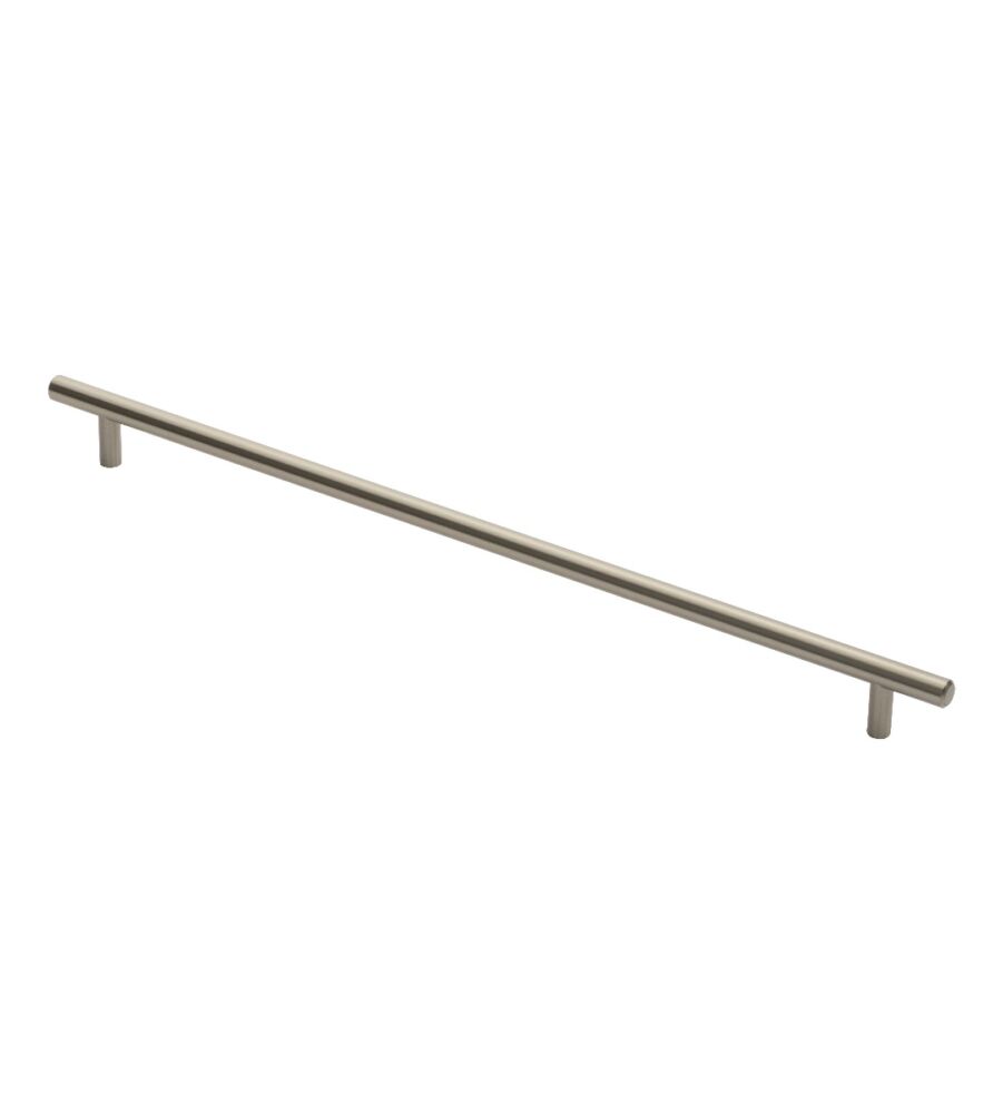 CARLISLE BRASS FTD445HSN FTD 12MM STEEL T- BAR HANDLE 384MM C/C 384 ( 444 )