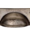 CARLISLE BRASS FTD5520PE FTD SQUARE PLATE CUP HANDLE 79 X 25MM C/C 79 X 25