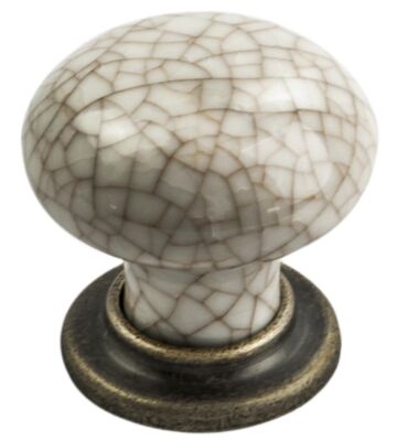 Carlisle Brass FTD630AABIC Ftd Porcelain Knob With Finished Base 35mm 28 ( 37 )