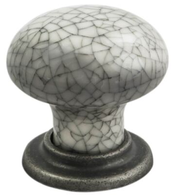 Carlisle Brass FTD630AASMC Ftd Porcelain Knob With Finished Base 35mm 28 ( 37 )