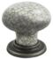 CARLISLE BRASS FTD630AASMC FTD PORCELAIN KNOB WITH FINISHED BASE 35MM 28 ( 37 )