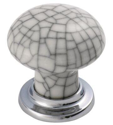 Carlisle Brass FTD630ACPMC Ftd Porcelain Knob With Finished Base 35mm 28 ( 37 )