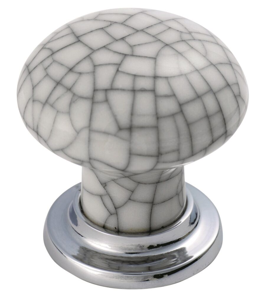 CARLISLE BRASS FTD630ACPMC FTD PORCELAIN KNOB WITH FINISHED BASE 35MM 28 ( 37 )