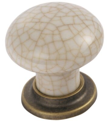 Carlisle Brass FTD630AFBIC Ftd Porcelain Knob With Finished Base 35mm 28 ( 37 )