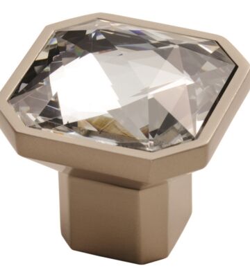 Carlisle Brass FTD790BMSN Ftd Square Crystal Knob ( 32 )