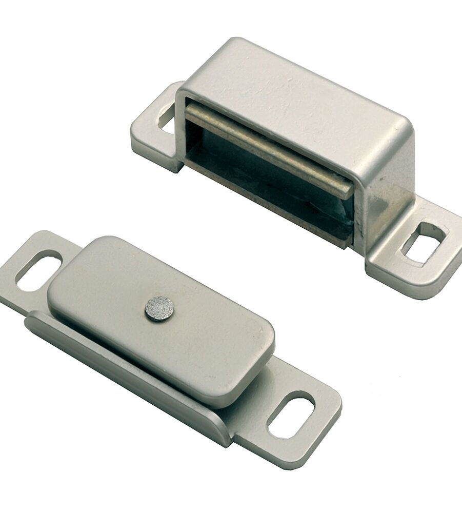 CARLISLE BRASS FTD850NP FTD STEEL MAGNETIC CATCH (3.5KG PULL) 46 X 15 X 14MM 46 X 15 X 14