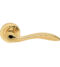 CARLISLE BRASS GI5 GIAVA LEVER ON CONCEALED FIX ROUND ROSE OTL (POLISHED BRASS)  51MM - PAIR