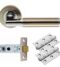 CARLISLE BRASS GK006SNCP/INTB BELAS LATCH PACK - PACK