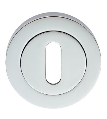 Carlisle Brass GK4003CP Escutcheon – Lock Profile On Concealed Fix Round Rose Polished Chrome 52 X 8