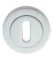 CARLISLE BRASS GK4003CP ESCUTCHEON - LOCK PROFILE ON CONCEALED FIX ROUND ROSE POLISHED CHROME 52 X 8