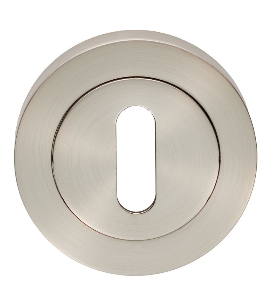 CARLISLE BRASS GK4003SN ESCUTCHEON - LOCK PROFILE ON CONCEALED FIX ROUND ROSE SATIN NICKEL 52 X 8