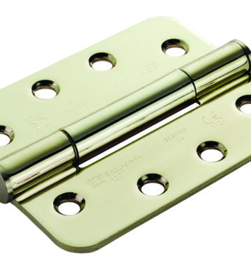 Carlisle Brass H3N1207/14PVD/R Ce14 100 X 75 X 3mm Concealed Bearing Triple Knuckle Hinge – Radius – Pair