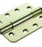 CARLISLE BRASS H3N1207/14PVD/R CE14 100 X 75 X 3MM CONCEALED BEARING TRIPLE KNUCKLE HINGE - RADIUS - PAIR