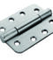CARLISLE BRASS H3N1207/14SSS/R CE14 100 X 75 X 3MM CONCEALED BEARING TRIPLE KNUCKLE HINGE - RADIUS - PAIR