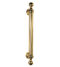 CARLISLE BRASS PF108 PULL HANDLE REEDED GRIP (ORNATE) ON ROSE 500MM