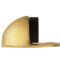 CARLISLE BRASS AA20/BP FLOOR MOUNTED OVAL DOORSTOP 32MM