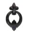 CARLISLE BRASS LF5590/BP RING DOOR KNOCKER 95MM