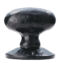 CARLISLE BRASS LF5595 OVAL MORTICE KNOB FURNITURE 60MMDIA - PAIR