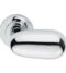 CARLISLE BRASS UO5CP UOVO LEVER ON CONCEALED FIX ROUND ROSE CRO (POLISHED CHROME)  51MM - PAIR
