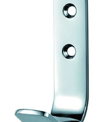 Carlisle Brass HCH1012BSS 80 X 20mm Flat Coat Hook