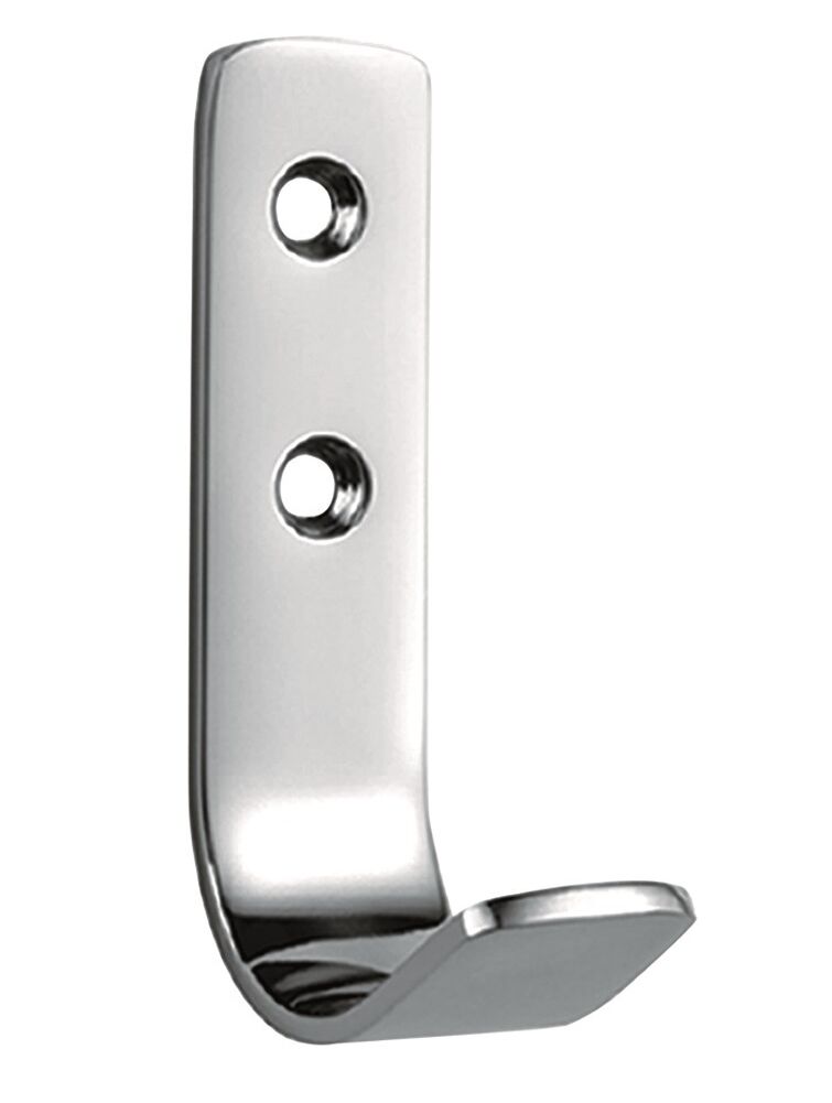 CARLISLE BRASS HCH1012SSS 80 X 20MM FLAT COAT HOOK