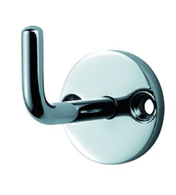 Carlisle Brass HCH1016BSS Coat Hook On 33mm Rose