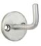 CARLISLE BRASS HCH1016SSS COAT HOOK ON 33MM ROSE