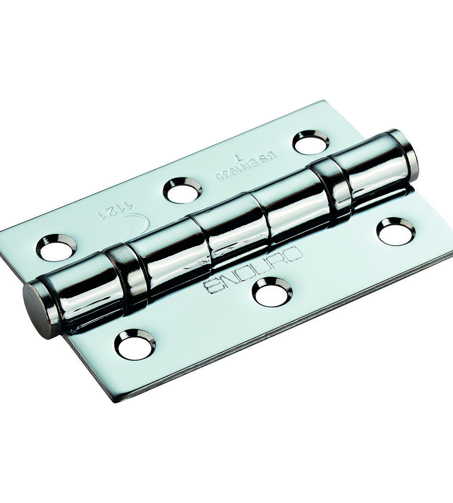 CARLISLE BRASS HIN1322/7BSS EUROSPEC 76 X 51 X 2MM BALL BEARING HINGE - GRADE 7 76 X 51 X 2MM - PAIR