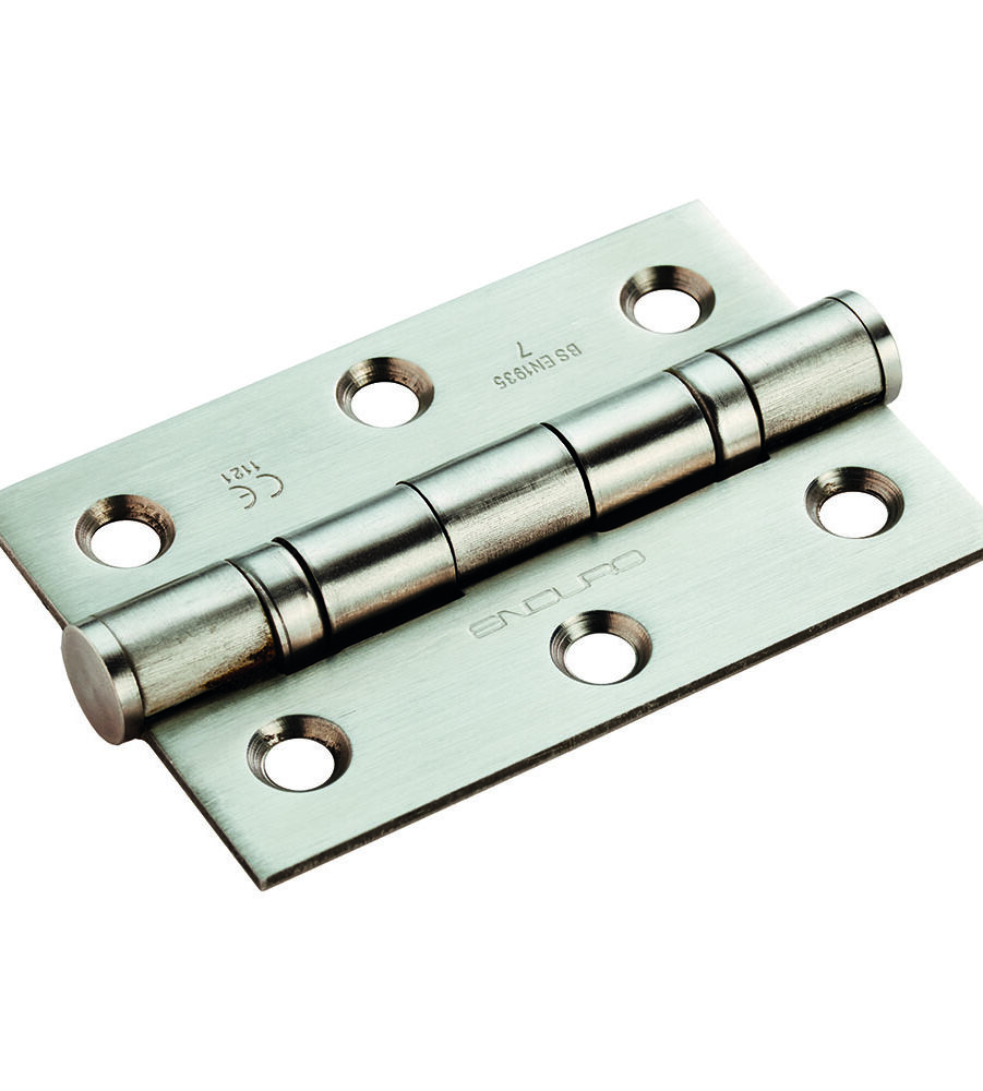 CARLISLE BRASS HIN1322/7SSS EUROSPEC 76 X 51 X 2MM BALL BEARING HINGE - GRADE 7 76 X 51 X 2MM - PAIR