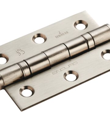 Carlisle Brass HIN1322SSS/BP Eurospec 76 X 51 X 2mm Ball Bearing Hinge – Grade 7 – Pair