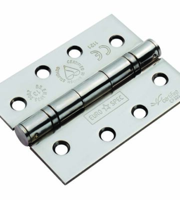 Carlisle Brass HIN14325/13BSS Eurospec 102 X 76 X 2.5mm Ball Bearing Hinge – Grade 13 – Pack(3)