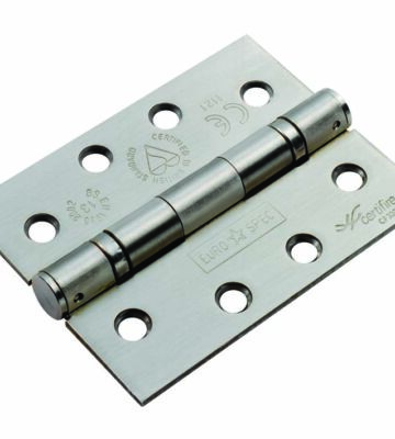 Carlisle Brass HIN14325/13SSS Eurospec 102 X 76 X 2.5mm Ball Bearing Hinge – Grade 13 – Pack(3)