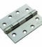 CARLISLE BRASS HIN14325/13SSS EUROSPEC 102 X 76 X 2.5MM BALL BEARING HINGE - GRADE 13 - PACK(3)
