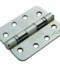 CARLISLE BRASS HIN1433/13SSS/R 102MM X 76MM X 3MM BALL BEARING HINGE - GRADE 13 - RADIUS - PAIR