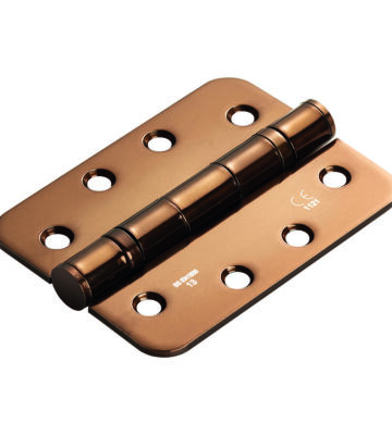 Carlisle Brass HIN1433/13DB/R Eurospec 102 X 76 X 3mm Radius Ball Bearing Hinge – Grade 13 102 X 76 X 3 – Pair