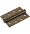 CARLISLE BRASS HIN1433P/13AB EUROSPEC 102 X 76 X 3MM BALL BEARING HINGE - GRADE 13 - Pair