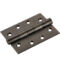 CARLISLE BRASS HIN1433P/13MBRZ EUROSPEC 102 X 76 X 3MM BALL BEARING HINGE - GRADE 13 - Pair