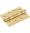 CARLISLE BRASS HIN1433P/13SB EUROSPEC 102 X 76 X 3MM BALL BEARING HINGE - GRADE 13 - Pair